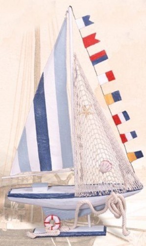 Wooden model sailboat 785 - model,