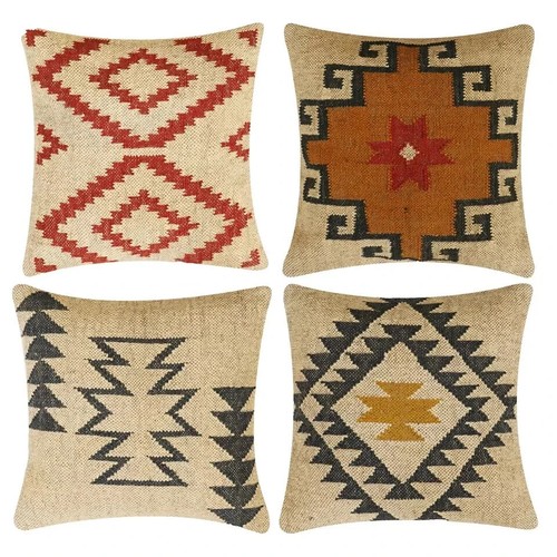 Lot housses coussin en - lot,