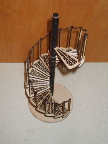 Maison poupées spirale - maison,