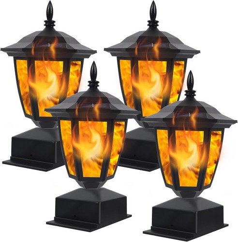 Pack solar flame post - 4,