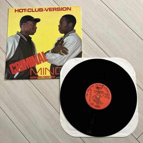 Criminal minded vinyl record - criminal,