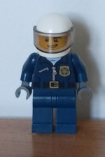 Figurine Lego CITY Ref : cty0484 - Agent moto de ville - Set : 60047