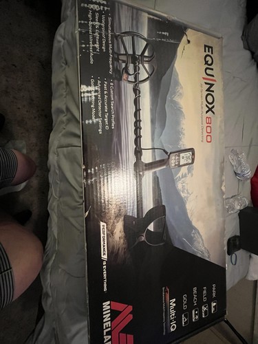 Minelab equinox 800 multi - 800, multi-iq