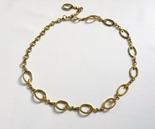 Ceinture chaîne maille ovale