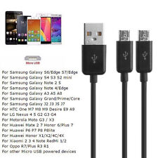 2.0 USB Type A Mâle à Double Micro USB Répartiteur Mâle Y Câble Données Charge