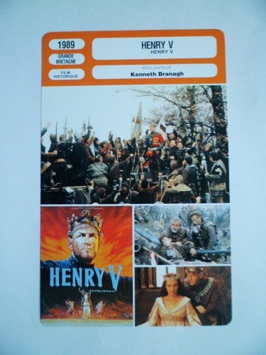 Carte fiche cinema 1989 - carte,