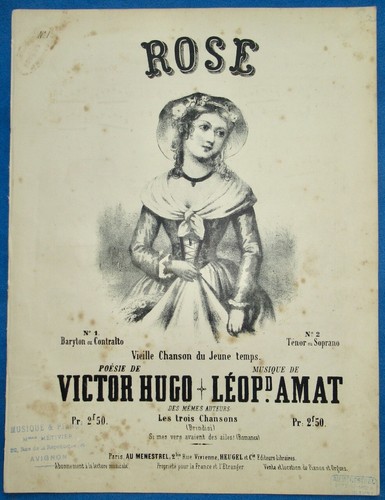 Victor hugo piano chant - victor,