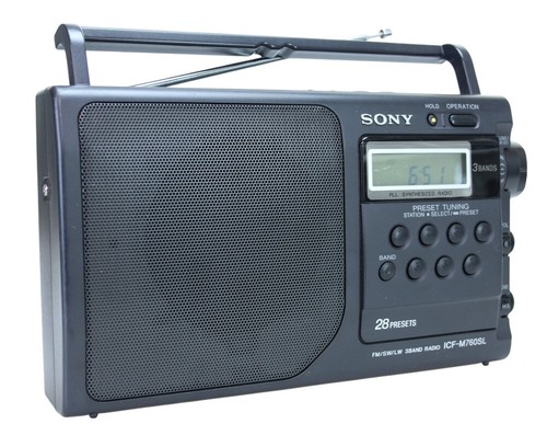 Sony icf m760sl - sony, fm