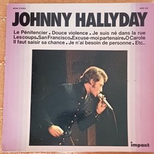 JOHNNY HALLYDAY - LP 33T -