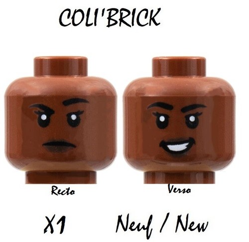 Lego 3626cpb2866 1x tête - 3626cpb2866,