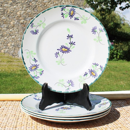 Ensemble assiettes plates - 4,