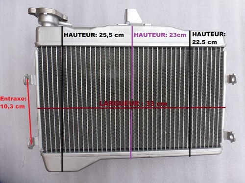 Radiateur eau mt07 - radiateur,
