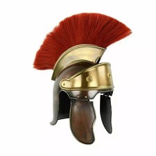 Ancien casque romain en acier