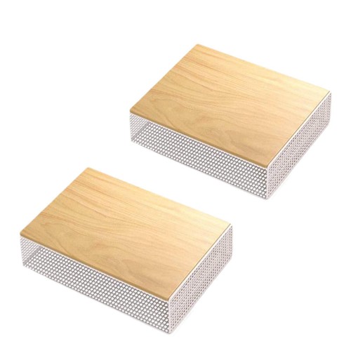 Plaques support four - de, à