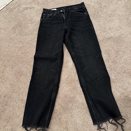 Zara women black washed - zara,