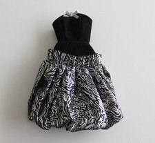 Robe noir et argent pour
