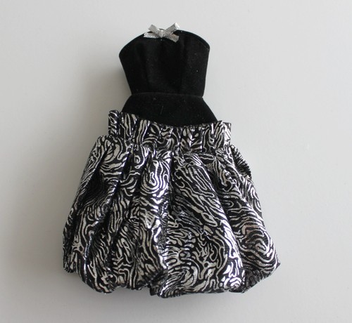 Robe noir argent - robe, pour