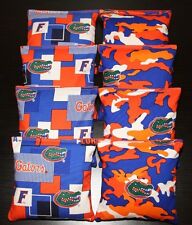 University of Florida Gators CAMO  8 Cornhole Bean Bags ACA Regulation 