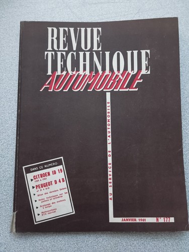 Rta revue technique automobile - revue,