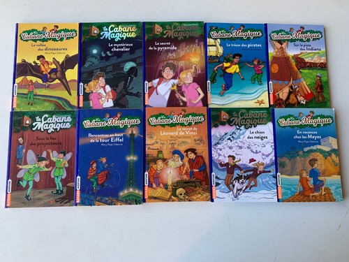 Lot livres cabane - livres,