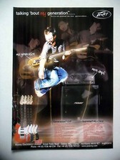 PUBLICITE-ADVERTISING :  Guitare/Ampli PEAVEY Generation EXP  12/2005