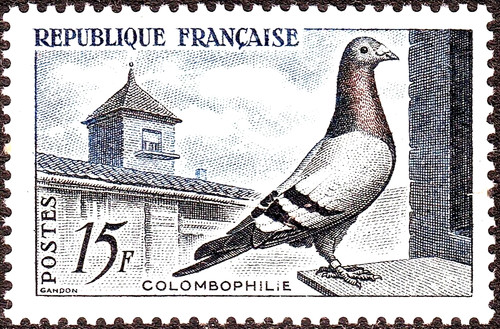Timbre france 1957 1091 - timbre,