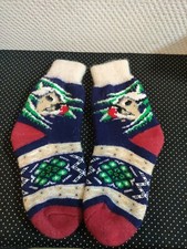 Femmes Chaussettes Tricotées En Laine Mérinos Artisanal 