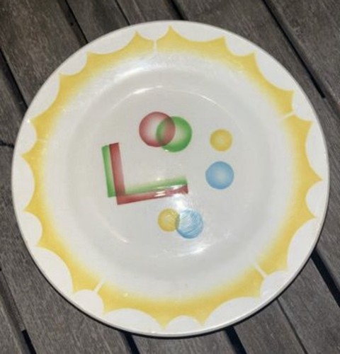 Ancienne assiette dessert - ancienne,