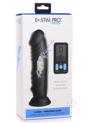 Zeus vibe and estim dildo - and,