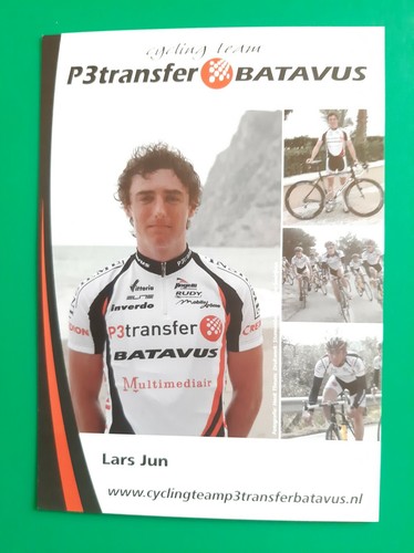 Cyclisme carte cycliste - cycliste, lars