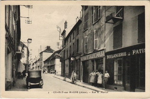 Cpa charly sur marne - cpa, rue