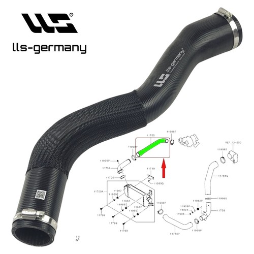 Durite turbo pour - de,