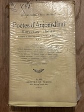 Livre Poètes D'Aujourd'hui