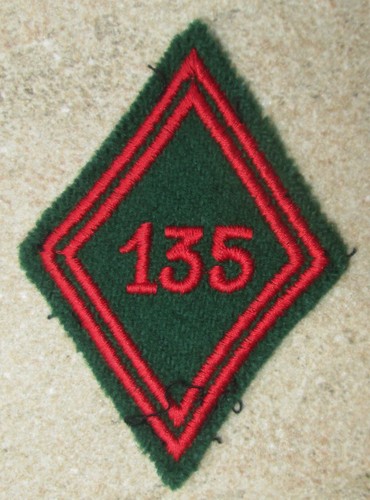 Losange 135 régiment du - régiment,