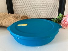 724⚜️ Assiette Compartimentée Tupperware Réchauffer au Micro-Ondes Crystal Wave