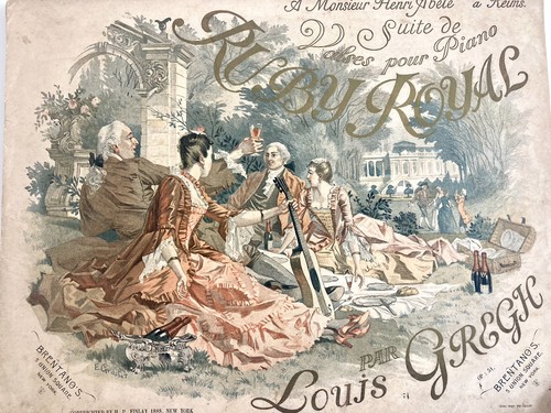 1888 ruby royal louis gregh - 1888, by