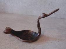 Cendrier en métal martelé