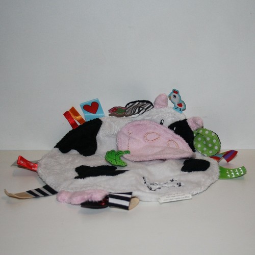 Doudou vache label - vache,