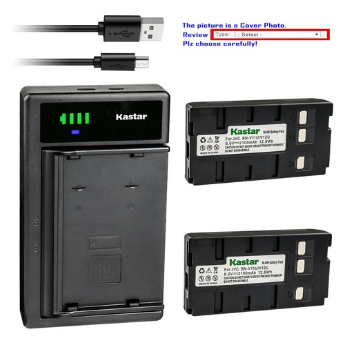 Kastar battery smart charger - battery,