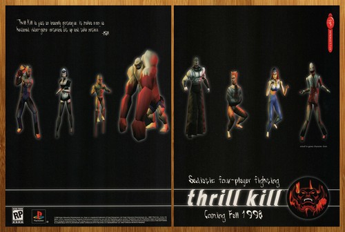 1998 thrill kill playstation - 1998,