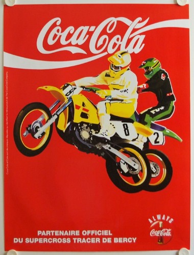 Affiche moto supercross tracer - affiche,
