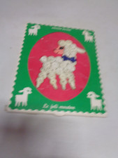 Tableau-puzzle pour les petits chez Fernand Nathan : le joli mouton / vintage