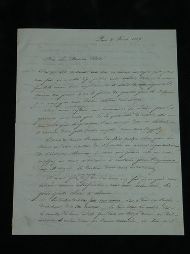 Benoît fourneyron lettre - fourneyron,