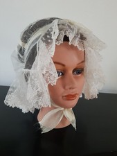 COIFFE ANCIENNE DENTELLE FINE