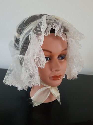 Coiffe ancienne dentelle - coiffe,