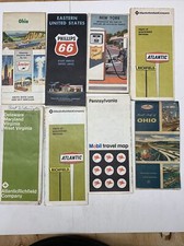 Vintage Antique Lot Of Map
