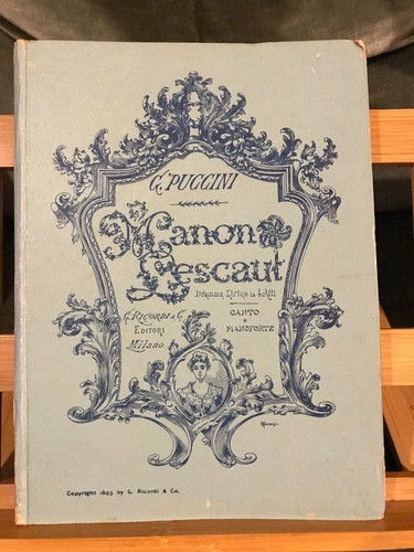 Puccini manon lescaut - puccini,