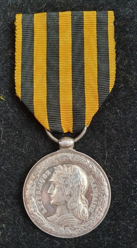 Médaille dahomey argent - du, dahomey,