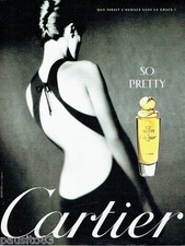 PUBLICITE ADVERTISING  116  1997   Cartier  parfum  So Pretty
