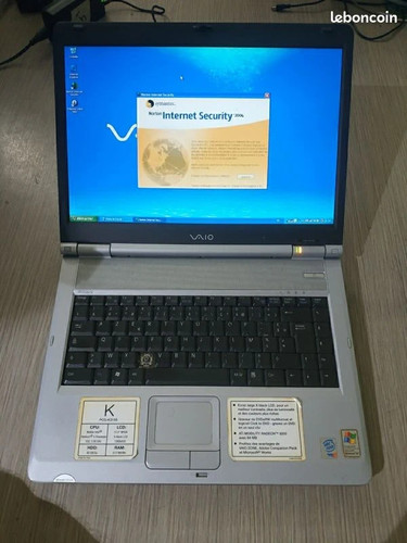 Ordinateur vintage sony vaio - ordinateur,